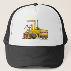 Casquettes de construction de machine de pavage