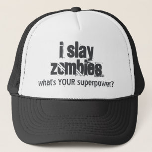 Casquettes de tueurs de zombie
