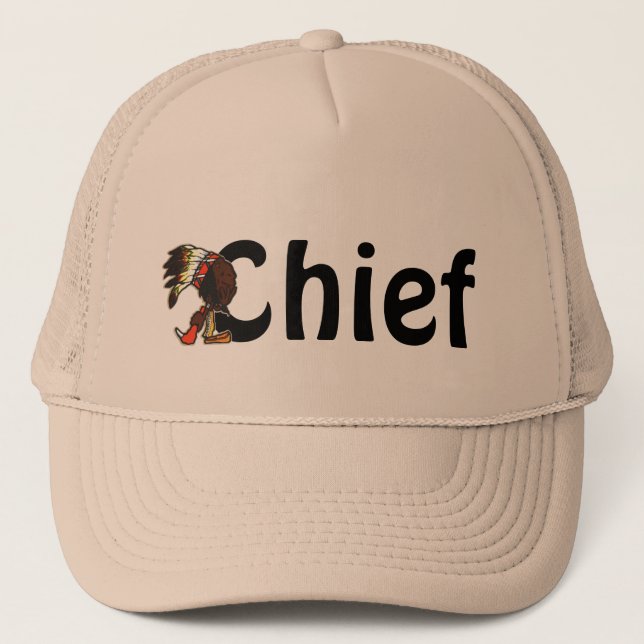 Casquettes en chef mignons de camionneur (Devant)
