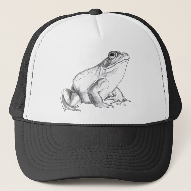 Casquettes et cadeaux d'art de grenouille de (Devant)