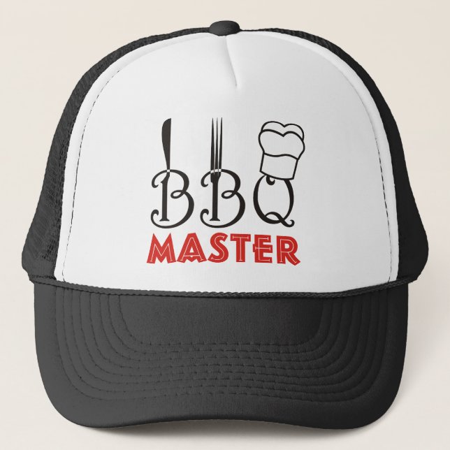 Casquettes maîtres du barbecue (Devant)