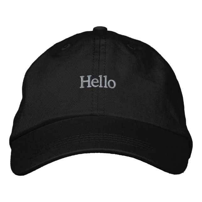 Casquettes ou Casquettes brodés (Devant)