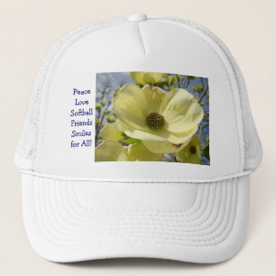 Casquettes Paix Amour Softball Amis Sourires pour