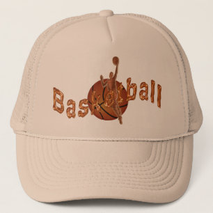 Casquettes plats de Bill de basket-ball de cuivre
