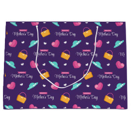 Casquettes, sacs à main et coeur Fête des mères