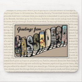 Cassadaga Clairaudience lyric  Mousepad
