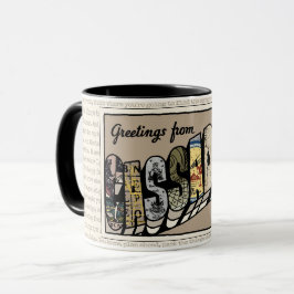 Cassadaga Clairaudience lyrische Tasse