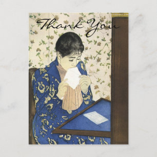Cassatts Brief Postkarte