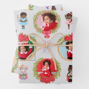 Casse-noisette Ballet de Noël Papier d'enveloppeme