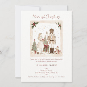 Casse-Noisette Fantaisiste Invitation de Fête de N