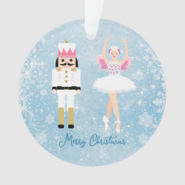 Casse-noix Ballerina Snowflakes Acrylique Ornement