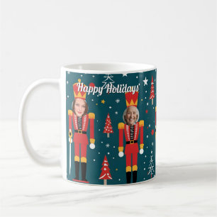 Casse-noix personnalisé 5 visages photo Mug tasse
