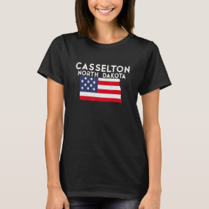 Casselton North Dakota USA Staat America Travel T-Shirt