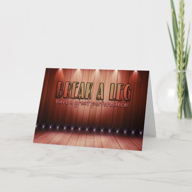 Casser Une Carte De Jambe (Devant)