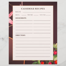 Casserole-Rezepte | Botanische Kirschen aus Burgun