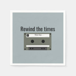 Cassette, Mixed Tape Serviette