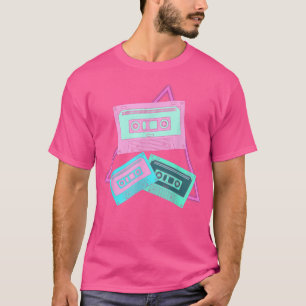Cassette Synthwave Retro 90s Art Vaporwave Music T-Shirt