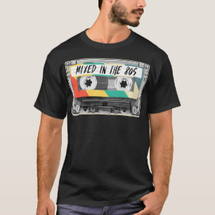 Cassette Tape Mied in the 80s Fashion Retro 1980s  T-Shirt