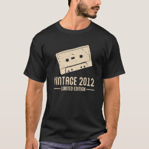 Cassette Tapes S 2012 Vintag Retro Design Birthda T-Shirt
