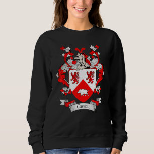 Cassidy Coat of Arms Cassidy Surname Familienwappe Sweatshirt