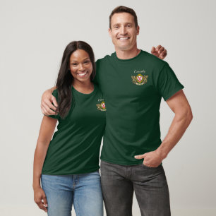 Cassidy Irish Shield & Griffins Personalisiert T-Shirt