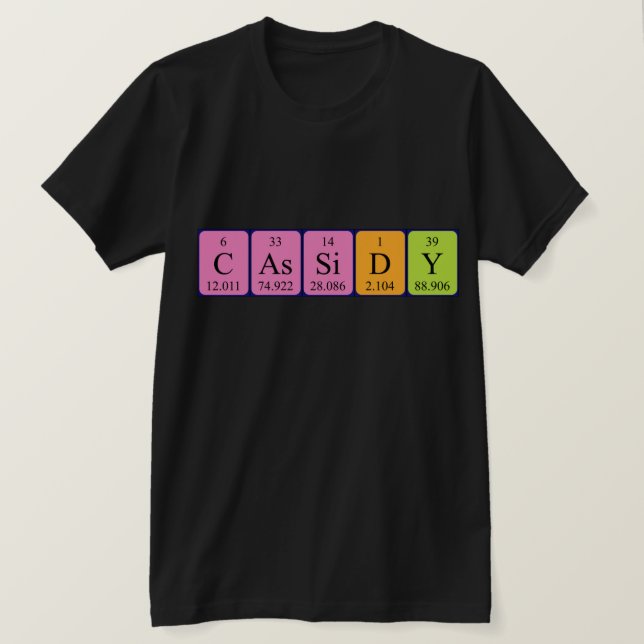 Cassidy Periodenname Shirt (Design vorne)