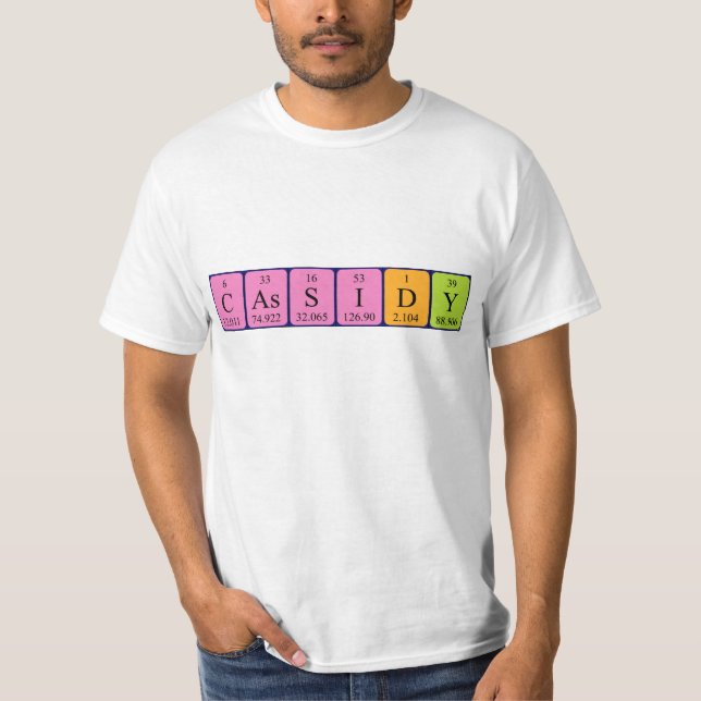 Cassidy Periodenname Shirt (Vorderseite)