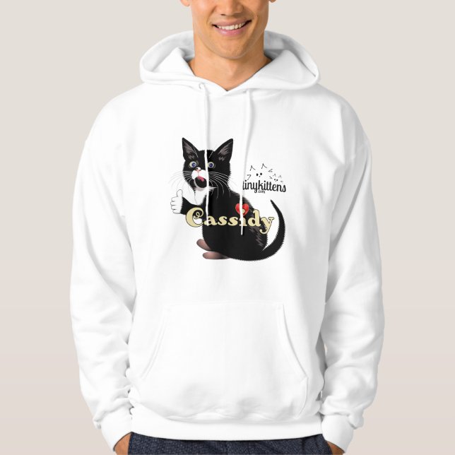 Cassidy TinyKittens Hoodie (Vorderseite)