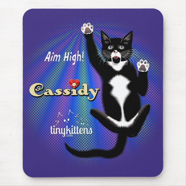 Cassidy TinyKittens Mousepad (Vorne)