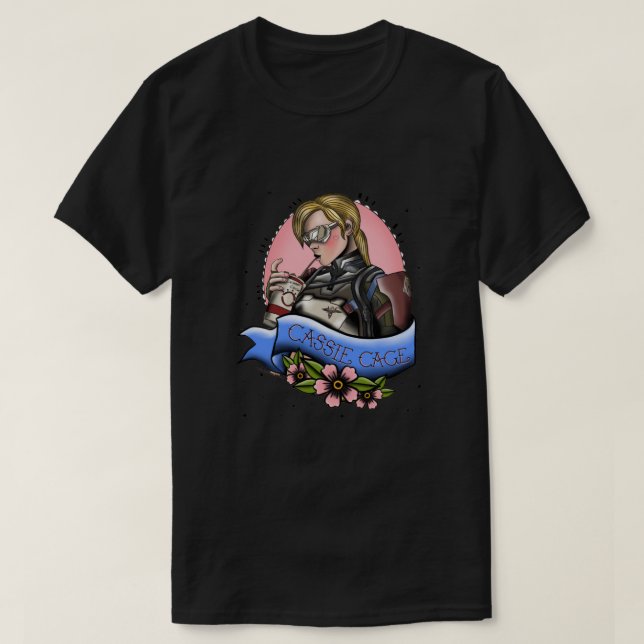 CASSIE CAGE T-Shirt (Design vorne)