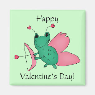 Cassies Valentinstag-Froschfee Magnet