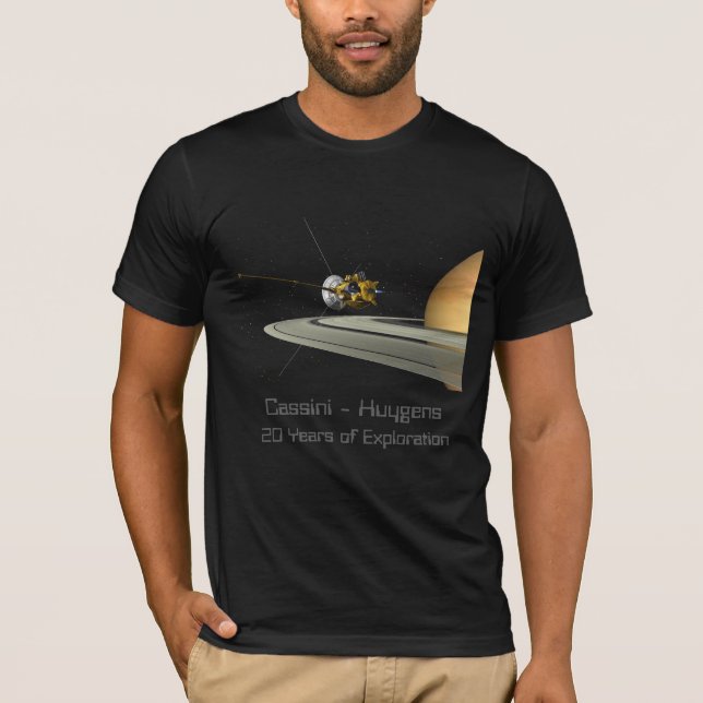 Cassini-Huygens Auftrag - T - Shirt (Vorderseite)