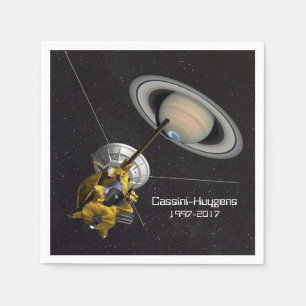 Cassini Huygens Mission zum Saturn Serviette