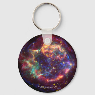 Cassiopeia A in vielen Farben Schlüsselanhänger