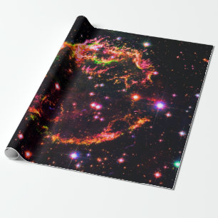Cassiopeia A Nebel Supernova-Rest Raumfoto Geschenkpapier