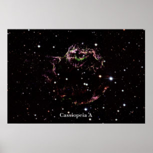 Cassiopeia A Poster