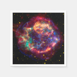 Cassiopeia a Spitzer Serviette