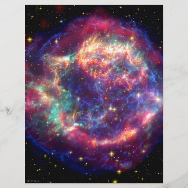 Cassiopeia A Supernova ... Der Tod wird ihr (Vorderseite)
