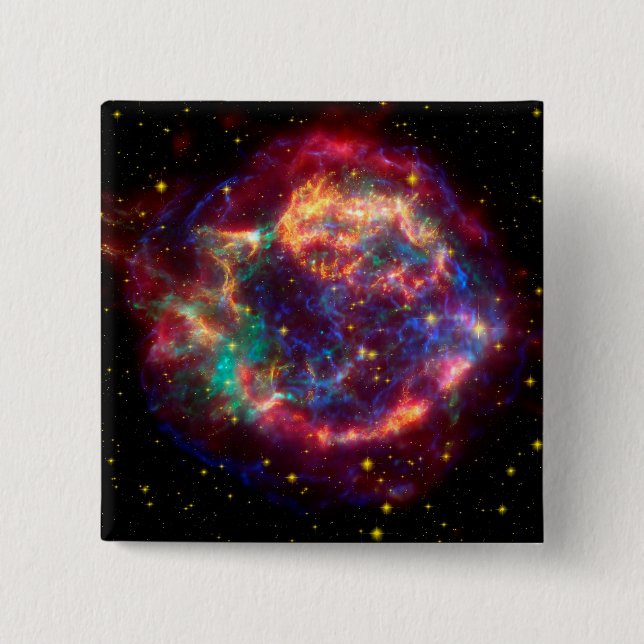 Cassiopeia ein Spitzer Button (Vorderseite)