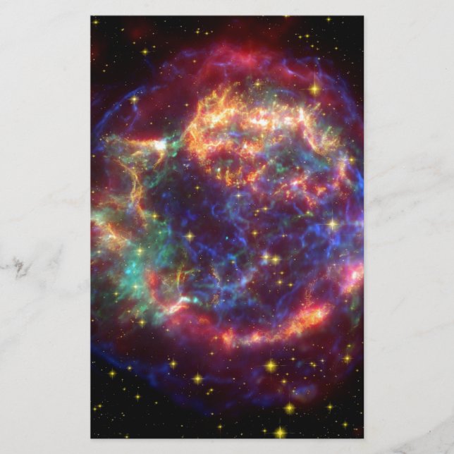 Cassiopeia Galaxy Supernova Rest (Vorderseite)