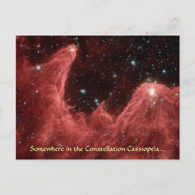 Cassiopeia Nebula - Postkarte Nr. 1 (Vorderseite)