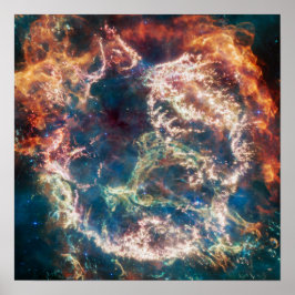 Cassiopeia | Supernova | JWST Poster