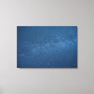Cassiopeia und Milchstraße Leinwanddruck
