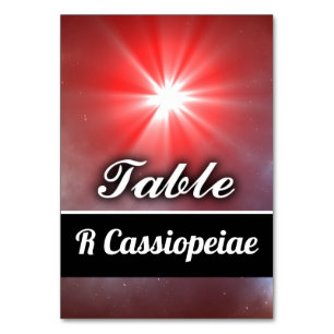 Cassiopeiae Tischnummer