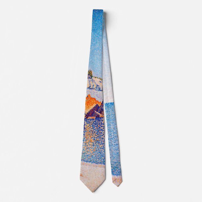 Cassis, Cap Lombard, Opus 196, Signac Krawatte (Vorderseite)