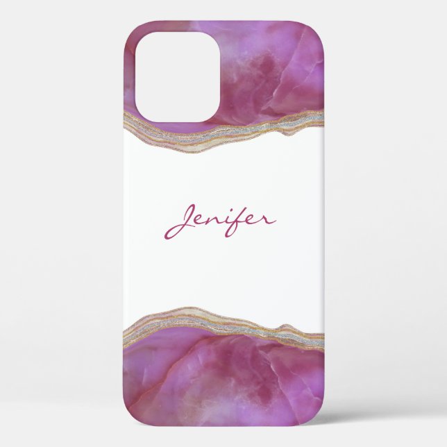 Cassis moderne flüssige Marmor Case-Mate iPhone Ge Hülle (Rückseite)