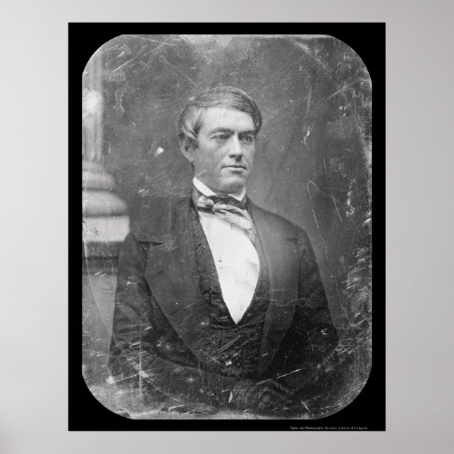Cassius Clay Daguerreotype 1850 Poster (Vorne)
