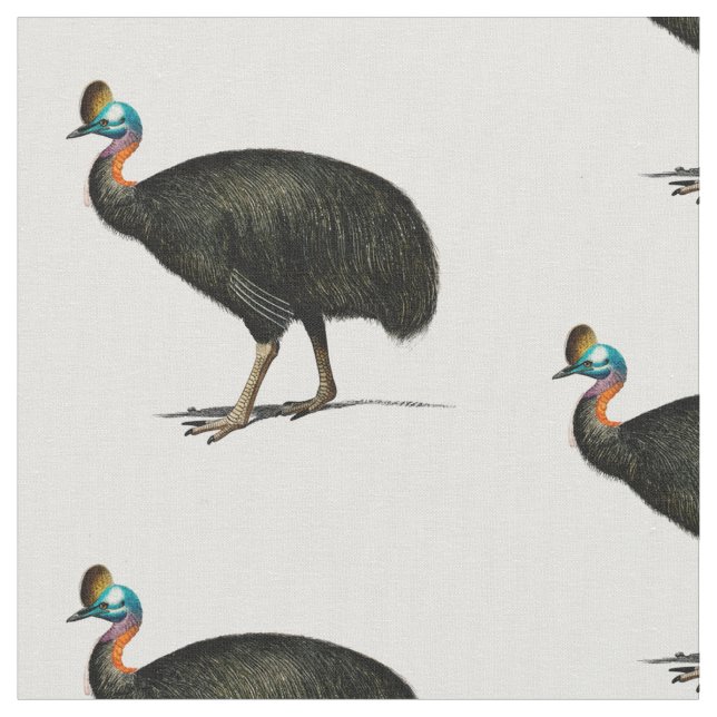 Cassowary Fabric Stoff (Nahaufnahme)