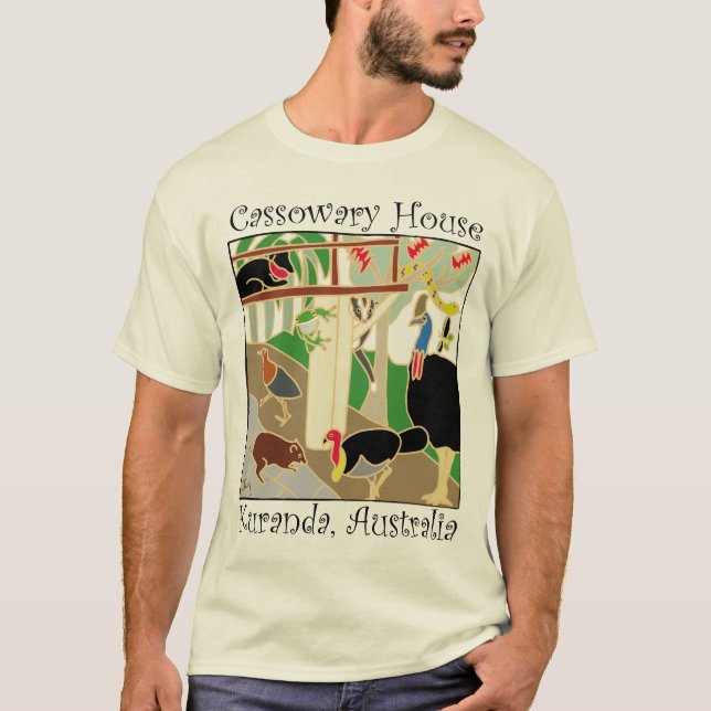 Cassowary-Haus T T-Shirt (Vorderseite)
