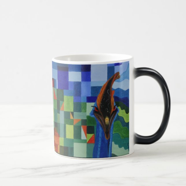 Cassowary in Angriff genommen Verwandlungstasse (Rechts)